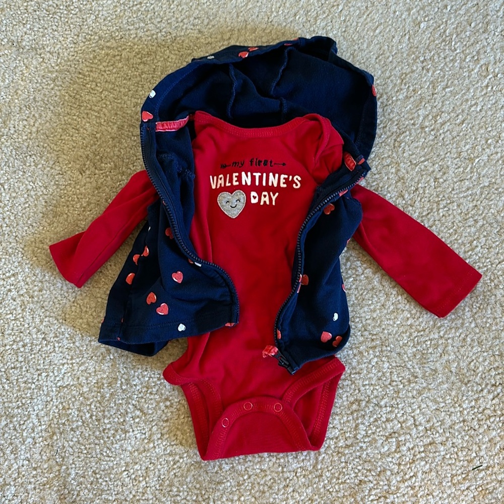 Valentine’s Day outfit 6 month EUC